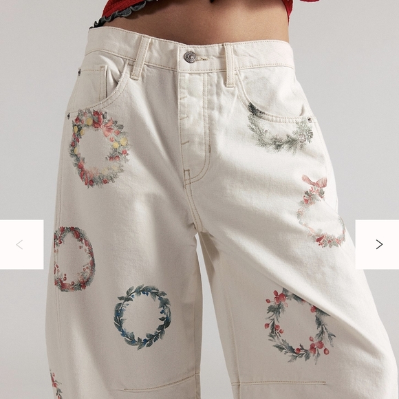 We The Free Good Luck Barrel Jeans - Picture 2 of 14